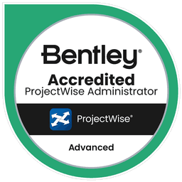 Bentley Accredited ProjectWise Administrator Advanced badge